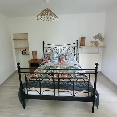 Le Truc En Plus, Accessibles Pmr, Appartement 45 M2 Mitoyen Dans Une Maison Avec Un Autre Appartement Guérard Extérieur photo